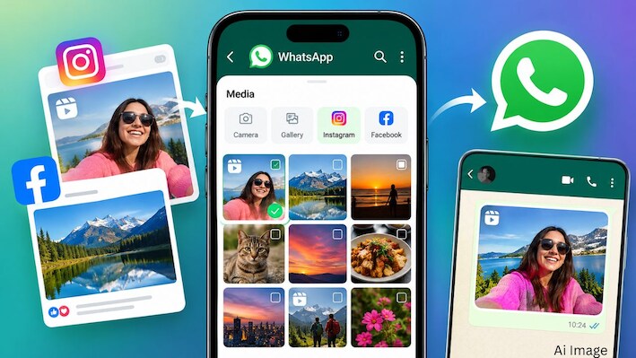 WhatsApp पर बिना डाउनलोड किए शेयर कर सकेंगे Instagram-FB की रील्स और फोटो, आ रहा है नया अपडेट