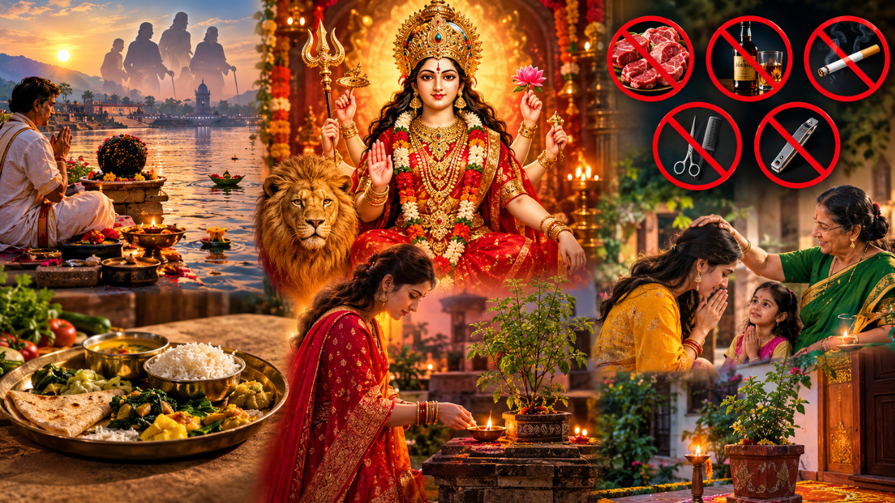 27 सितंबर से शुरू हो रहा है आश्विन का महीना: मां दुर्गा और पितरों की कृपा चाहिए, तो तुरंत रोक दें ये काम 27 सितंबर से शुरू हो रहा है आश्विन का महीना: मां दुर्गा और पितरों की कृपा चाहिए, तो तुरंत रोक दें ये काम