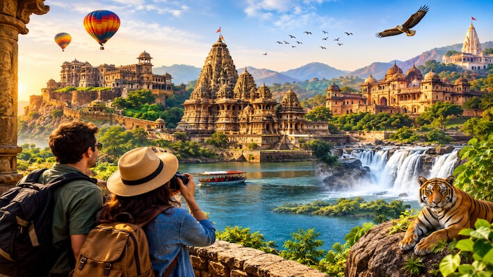 एमपी ने फिर जीता पर्यटकों का दिल, 2025 में 21 करोड़ से ज्यादा पहुंचे सैलानी, 9.10% बढ़े विदेशी टूरिस्ट