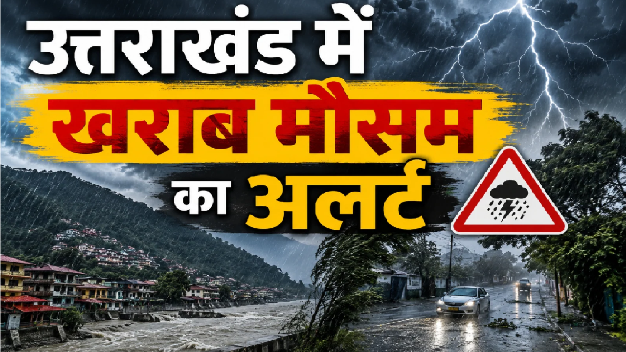 Uttarakhand Rain Alert: उत्तराखंड में कुदरत का डबल अटैक! हेमकुंड-बदरीनाथ में बर्फबारी, देहरादून समेत 4 जिलों में भारी बारिश की चेतावनी Uttarakhand Rain Alert: उत्तराखंड में कुदरत का डबल अटैक! हेमकुंड-बदरीनाथ में बर्फबारी, देहरादून समेत 4 जिलों में भारी बारिश की चेतावनी