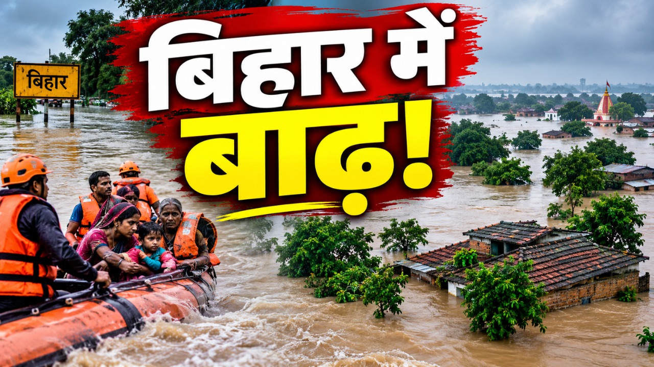 Bihar Flood: मुजफ्फरपुर में तीसरी बार टूटा तिरहुत नहर का बांध, बगहा-सीतामढ़ी में गंडक-कोसी का तांडव Bihar Flood: मुजफ्फरपुर में तीसरी बार टूटा तिरहुत नहर का बांध, बगहा-सीतामढ़ी में गंडक-कोसी का तांडव
