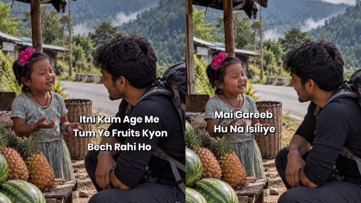 'सुबह से कुछ नहीं बिका, आप ले लो ना...' फल बेचने वाली बच्ची ने खरीदने की लगाई गुहार, वीडियो देख भावुक हुए लोग