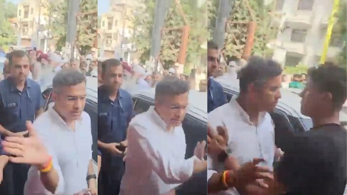 Delhi के तिलक नगर में मंत्री प्रवेश वर्मा ने युवक को मारा थप्पड़, सवाल पूछने पर खोया आपा 