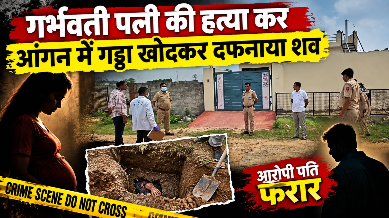 Rajasthan Crime: पति ने गर्भवती पत्नी की हत्या कर घर में गाड़ा शव, बाहर से ताला लगाकर घर से भागा आरोपी Rajasthan Crime: पति ने गर्भवती पत्नी की हत्या कर घर में गाड़ा शव, बाहर से ताला लगाकर घर से भागा आरोपी
