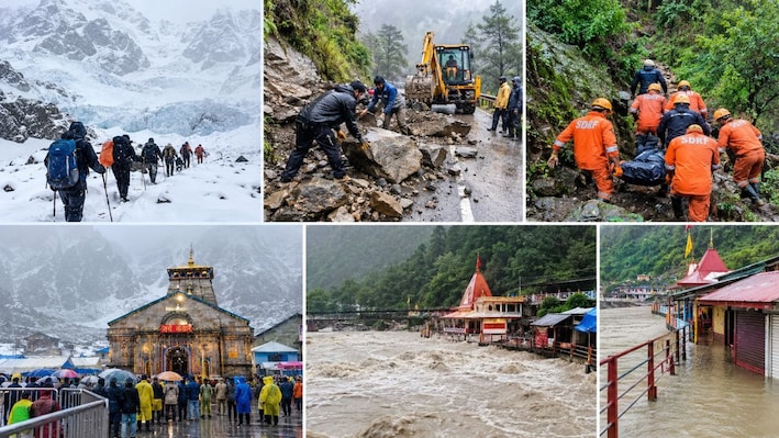 उत्तराखंड में भारी बारिश से मचा हाहाकार: गौमुख ट्रैक पर फंसे यात्री, चारधाम यात्रा लगी रोक