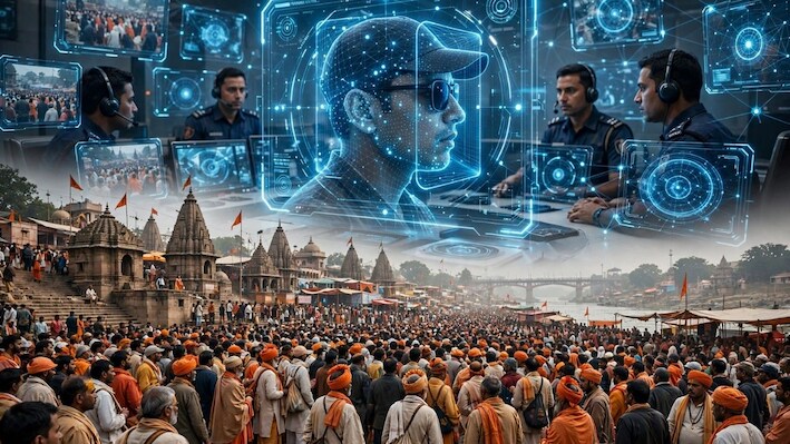सिंहस्थ-2028 में AI पुलिसिंग: साइड फेस, टोपी-चश्मा भी नहीं बचा पाएंगे! भीड़ में संदिग्ध को मिनटों में खोज निकालेगा एप