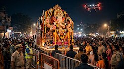 रायपुर में गणपति बप्पा को नम आंखों से विदाई: पूरी रात चलेगा विसर्जन, ड्रोन से होगी निगरानी...इन रास्तों पर जाने से बचें
