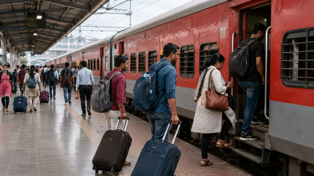 Indian Railways: ट्रेन में सीट है या नहीं? एजेंट से पूछने की जरूरत नहीं, रेलवे SMS से देगा खाली सीट की जानकारी Indian Railways: ट्रेन में सीट है या नहीं? एजेंट से पूछने की जरूरत नहीं, रेलवे SMS से देगा खाली सीट की जानकारी