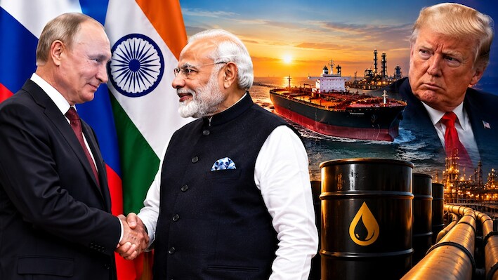  शी जिसके लिए अमेरिका तक गए: भारत की एक 'चेतावनी' ने वो काम कर दिया!  रूसी तेल पर 100% का हंटर नहीं चला पाएंगे ट्रंप