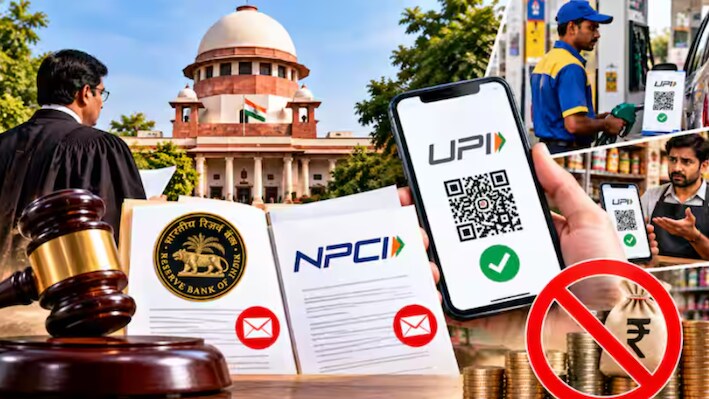 UPI विवाद पर सुप्रीम कोर्ट का बड़ा कदम, RBI-NPCI को नोटिस, फिलहाल रोक से इनकार