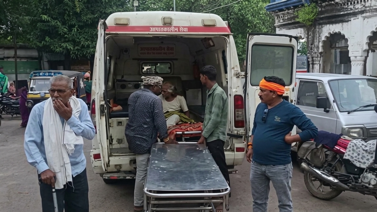 नर्मदापुरम में 108 एंबुलेंस बीच रास्ते में खराब, गंभीर 80 वर्षीय महिला घंटों परेशान, परिजनों ने किया हंगामा नर्मदापुरम में 108 एंबुलेंस बीच रास्ते में खराब, गंभीर 80 वर्षीय महिला घंटों परेशान, परिजनों ने किया हंगामा
