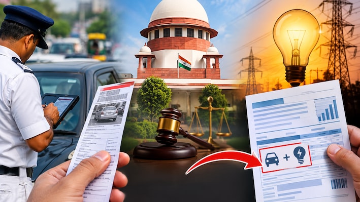 ट्रैफिक चालान नहीं भरा तो बढ़ेगी मुश्किल! सुप्रीम कोर्ट ने दिया बड़ा सुझाव, ‘...बिजली बिल में जोड़ दें’