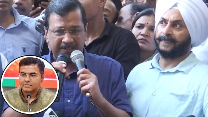Delhi Slap Row: प्रवेश वर्मा पर NCR दर्ज, केजरीवाल बोले- 'ये देश आपके पिताजी का नहीं है'