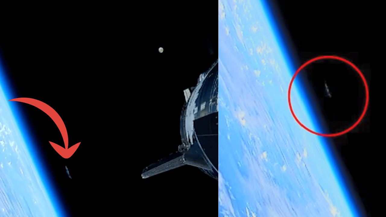 अंतरिक्ष में ये क्या था? SpaceX की LIVE स्ट्रीम में दिखा अजीब निशान, UFO को लेकर छिड़ी चर्चा अंतरिक्ष में ये क्या था? SpaceX की LIVE स्ट्रीम में दिखा अजीब निशान, UFO को लेकर छिड़ी चर्चा