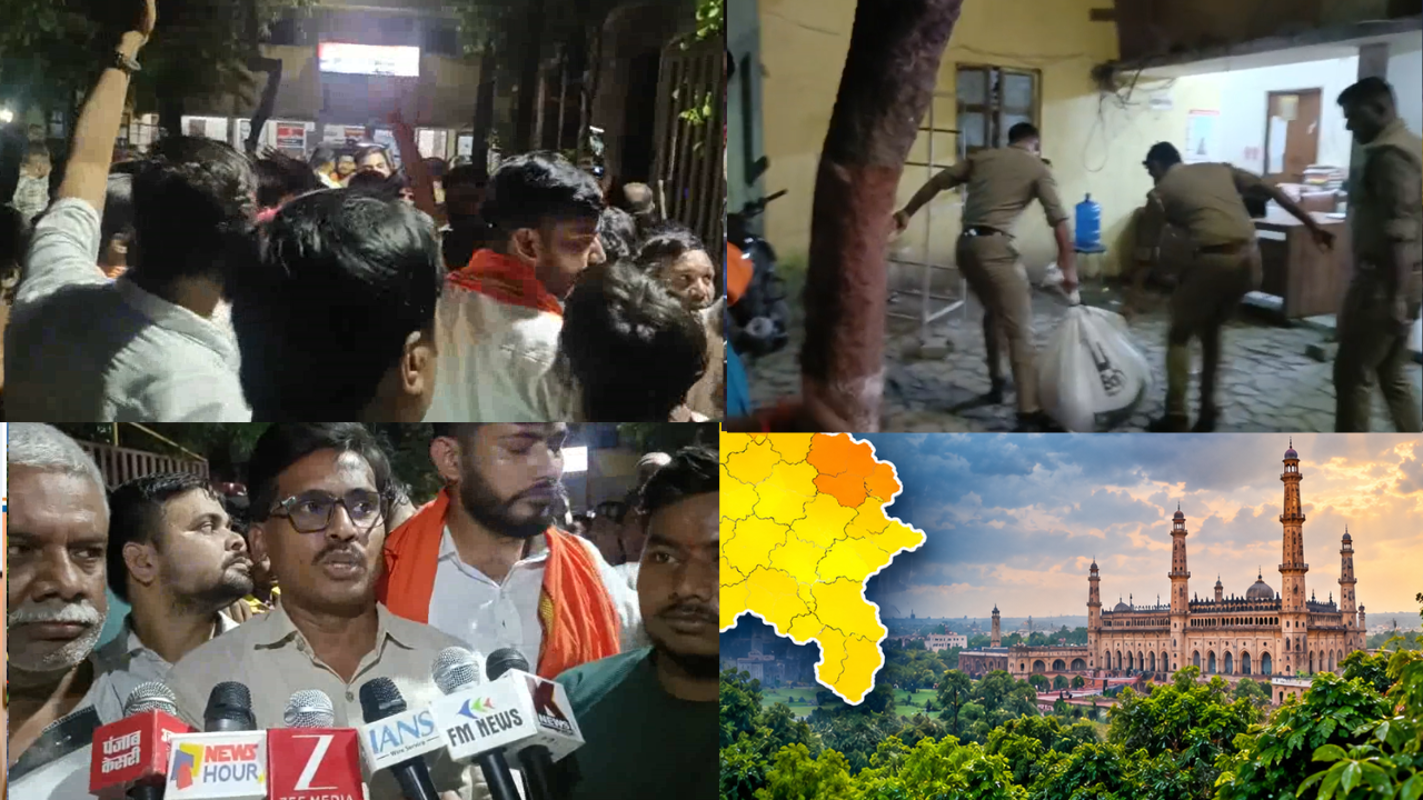 कानपुर: प्रतिबंधित मांस के शक में 2 युवकों की पिटाई, हिन्दू संगठन के कार्यकर्ताओं का जूही थाने में जोरदार हंगामा कानपुर: प्रतिबंधित मांस के शक में 2 युवकों की पिटाई, हिन्दू संगठन के कार्यकर्ताओं का जूही थाने में जोरदार हंगामा