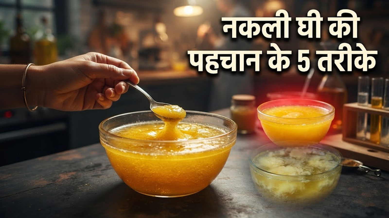 आपके किचन में भी तो नहीं नकली घी: सरस-कृष्णा के नकली रैपर का खुलासा, बच्चों के टिफिन में डालने से पहले ऐसे करें चेक आपके किचन में भी तो नहीं नकली घी: सरस-कृष्णा के नकली रैपर का खुलासा, बच्चों के टिफिन में डालने से पहले ऐसे करें चेक