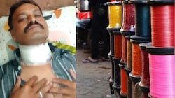 सड़क पर बिछा अदृश्य फंदा: टंडन पुल पर चाइनीज मांझे ने रेती सचिवालय कर्मी की गर्दन, बाल-बाल बची सांसें
