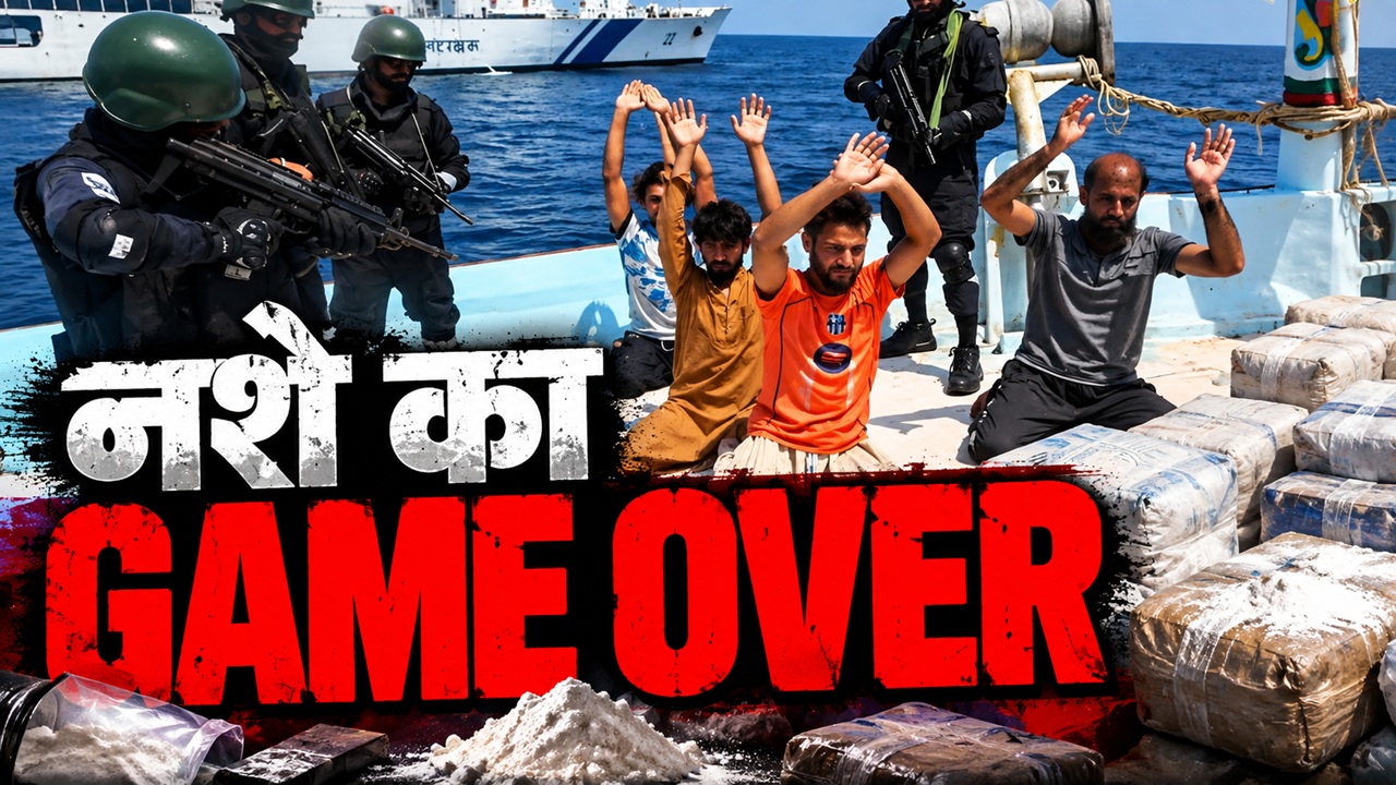 युवाओं को 'नशे के समंदर' में धकेलने का 3000 करोड़ी प्लान फेल, कैसे कोस्ट गार्ड ने पकड़ी 526 किलो ड्रग्स, हिरासत में 5 पाकिस्तानी युवाओं को 'नशे के समंदर' में धकेलने का 3000 करोड़ी प्लान फेल, कैसे कोस्ट गार्ड ने पकड़ी 526 किलो ड्रग्स, हिरासत में 5 पाकिस्तानी