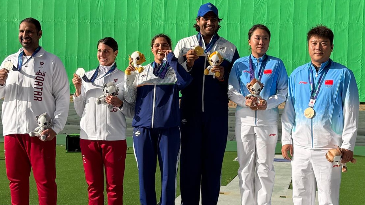 नीरू ढांडा के नाम डबल गोल्ड: शूटिंग में कायनान चेनाई के साथ रचा इतिहास, जापान में जीते 3 मेडल नीरू ढांडा के नाम डबल गोल्ड: शूटिंग में कायनान चेनाई के साथ रचा इतिहास, जापान में जीते 3 मेडल