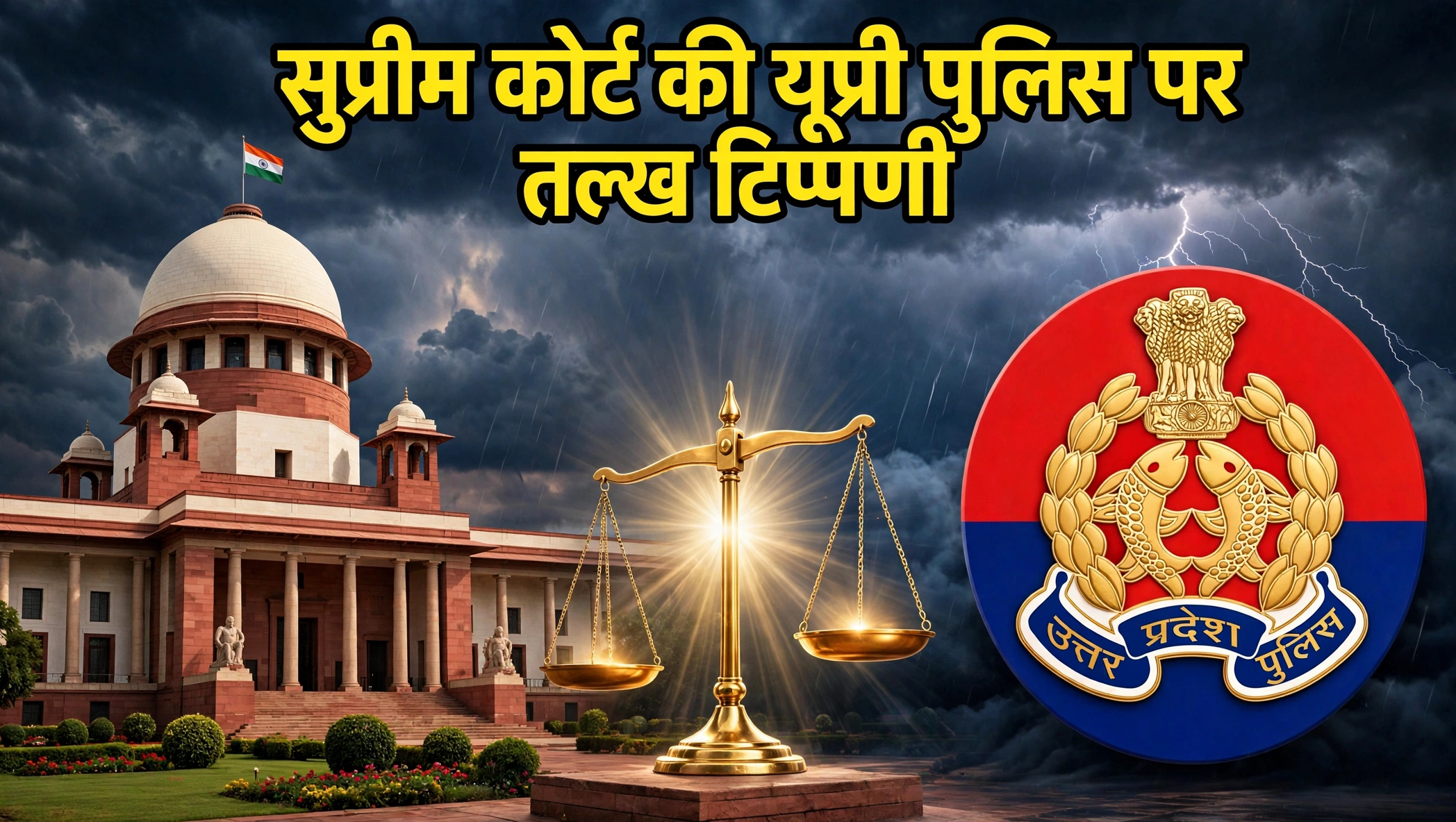 'UP पुलिस को भंग कर देना चाहिए...': मौके पर आरोपी पकड़ा फिर भी FIR में लिखा 'अज्ञात', सुप्रीम कोर्ट की पुलिस को कड़ी फटकार 'UP पुलिस को भंग कर देना चाहिए...': मौके पर आरोपी पकड़ा फिर भी FIR में लिखा 'अज्ञात', सुप्रीम कोर्ट की पुलिस को कड़ी फटकार