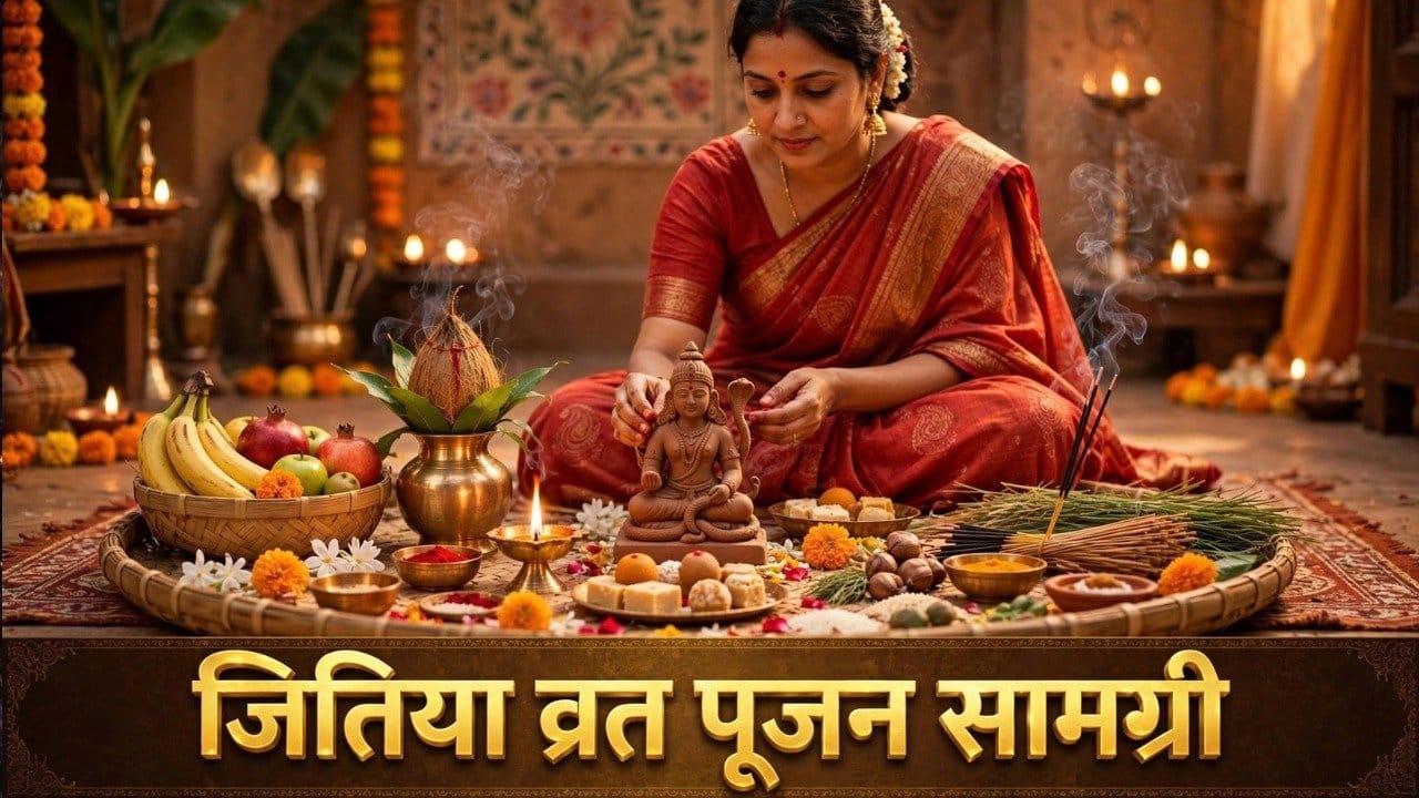 Jitiya Vrat 2026: आप भी रख रही हैं जितिया व्रत? जुटा लें ये जरूरी पूजन सामग्री नहीं तो उपासना रह जाएगी अधूरी! Jitiya Vrat 2026: आप भी रख रही हैं जितिया व्रत? जुटा लें ये जरूरी पूजन सामग्री नहीं तो उपासना रह जाएगी अधूरी!
