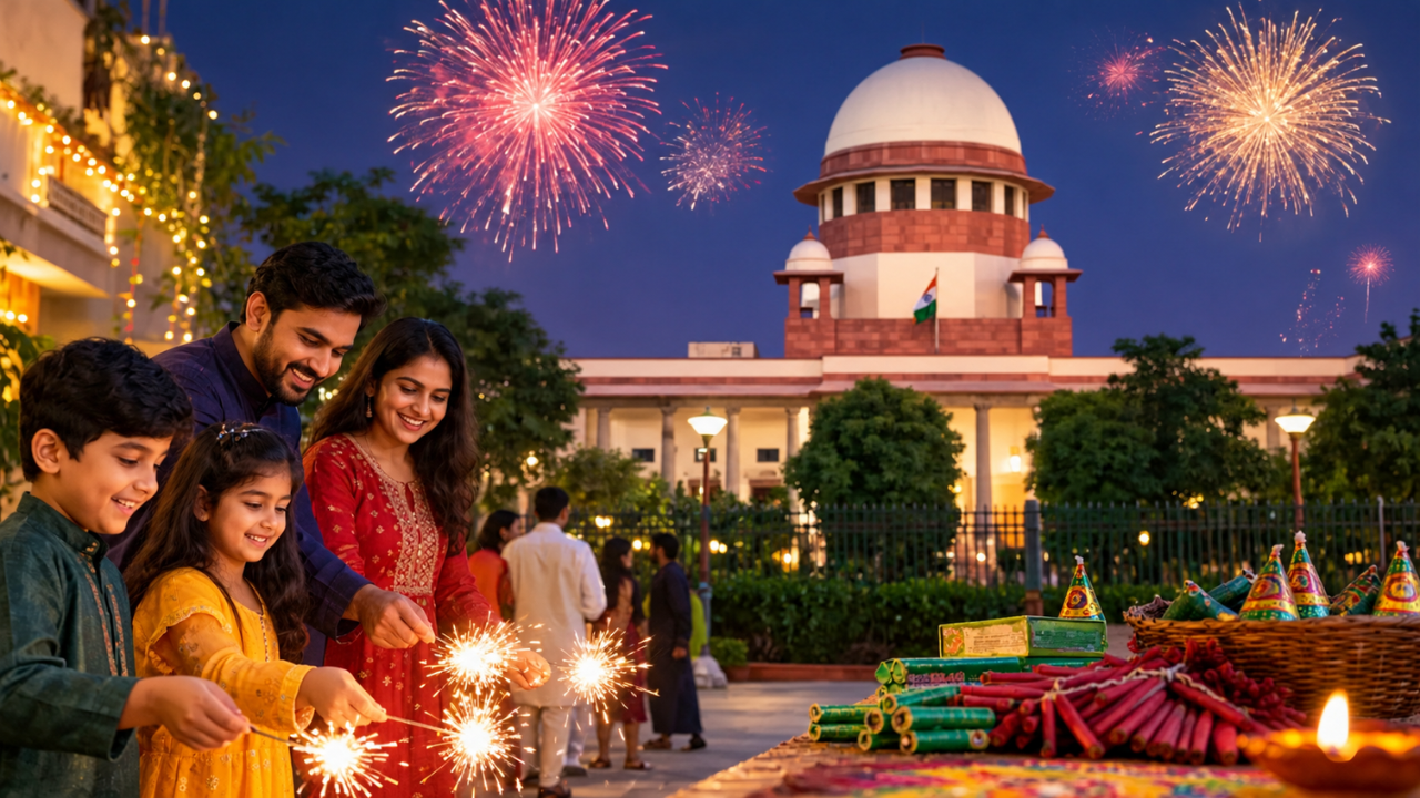 Diwali 2026: इस बार दिल्ली में पटाखे फोड़ेंगे या नहीं? जानें सुप्रीम कोर्ट ने क्या बताया Diwali 2026: इस बार दिल्ली में पटाखे फोड़ेंगे या नहीं? जानें सुप्रीम कोर्ट ने क्या बताया