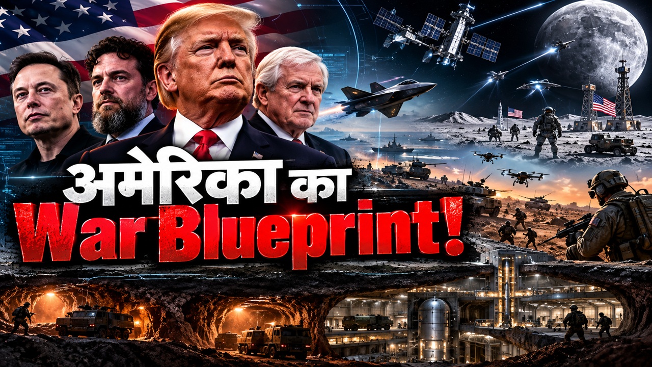 पाताल से चांद तक बिछेगी जंग की बिसात: दुश्मनों की खड़ी होगी खाट; क्या है अमेरिका का सुपरप्लान पाताल से चांद तक बिछेगी जंग की बिसात: दुश्मनों की खड़ी होगी खाट; क्या है अमेरिका का सुपरप्लान