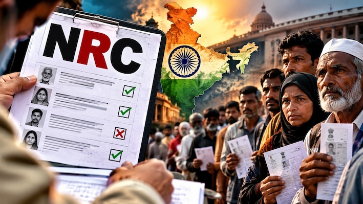 SIR, CAA और जनगणना के बीच NRC की गूंज: जानिए क्या है संघ का प्लान और ओवैसी का डर?