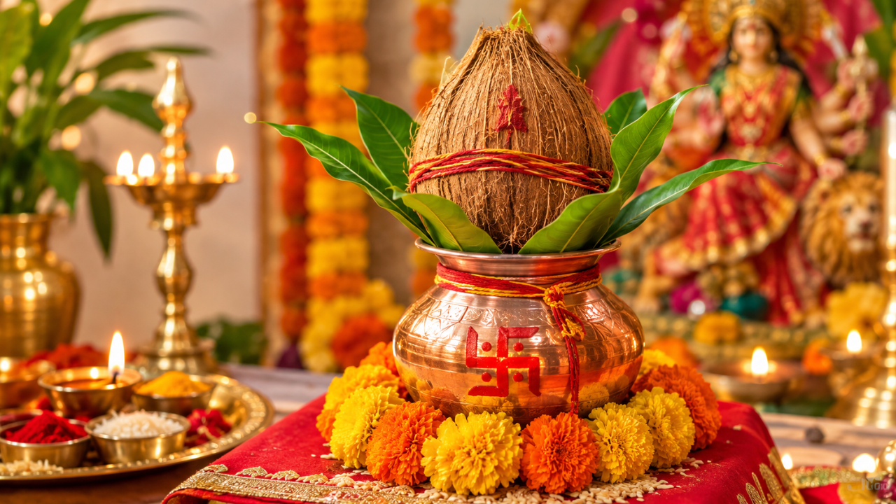 कलश के ऊपर नारियल रखे बिना अधूरी क्यों मानी जाती है पूजा? जानें इसके पीछे छिपा रहस्य कलश के ऊपर नारियल रखे बिना अधूरी क्यों मानी जाती है पूजा? जानें इसके पीछे छिपा रहस्य