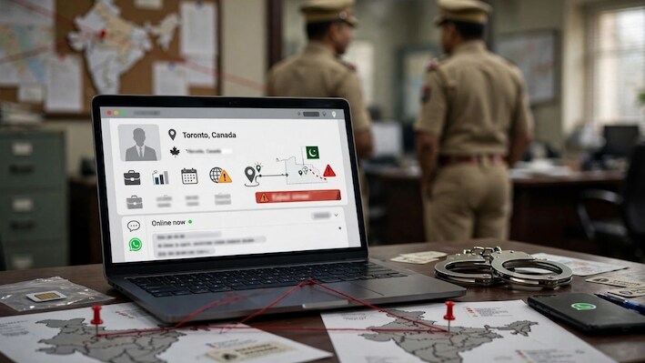 पाकिस्तान के इशारों पर भारत में ठगी! मैट्रिमोनियल साइट पर NRI बनकर फंसाते थे जाल में; राजस्थान और बिहार से 6 गिरफ्तार