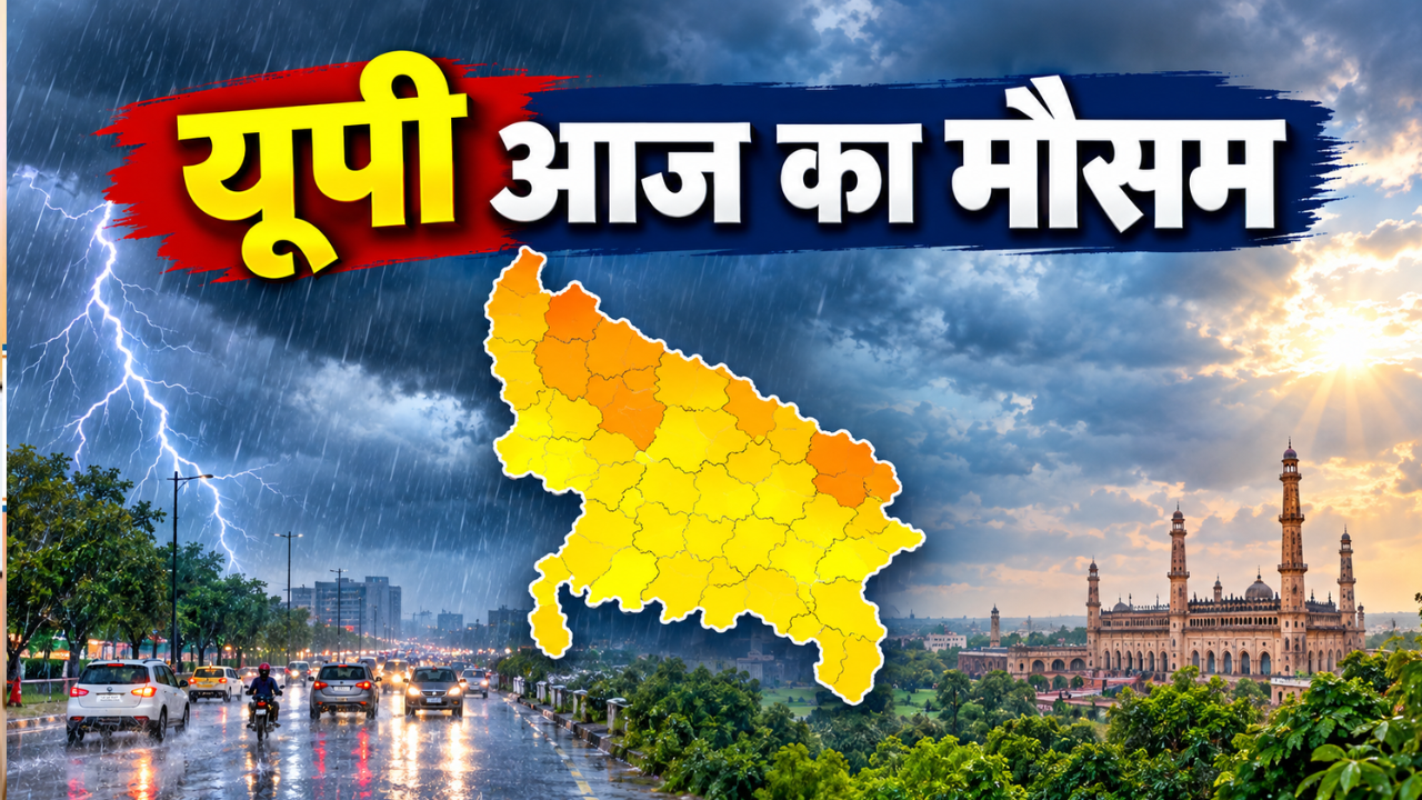 यूपी में मानसून की विदाई के बीच बदलेगा मौसम, मेरठ से गोरखपुर तक कई जिलों में बारिश-आंधी के आसार; जानें अपने शहर का हाल यूपी में मानसून की विदाई के बीच बदलेगा मौसम, मेरठ से गोरखपुर तक कई जिलों में बारिश-आंधी के आसार; जानें अपने शहर का हाल