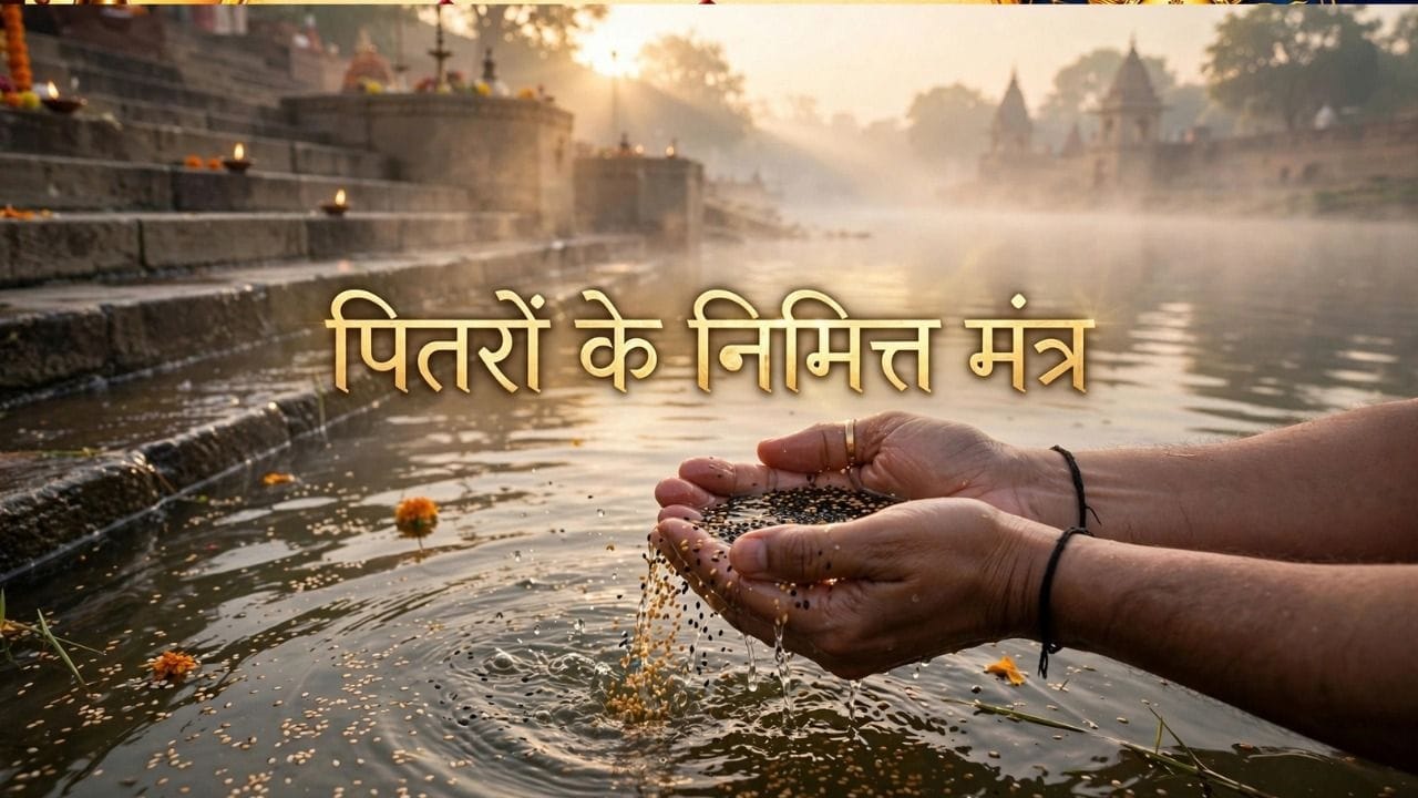 Pitru Tarpan Mantra: पितरों का तर्पण करते समय किन मंत्रों का करें जाप, जल देते समय किन जरूरी नियमों को न भूलें? Pitru Tarpan Mantra: पितरों का तर्पण करते समय किन मंत्रों का करें जाप, जल देते समय किन जरूरी नियमों को न भूलें?