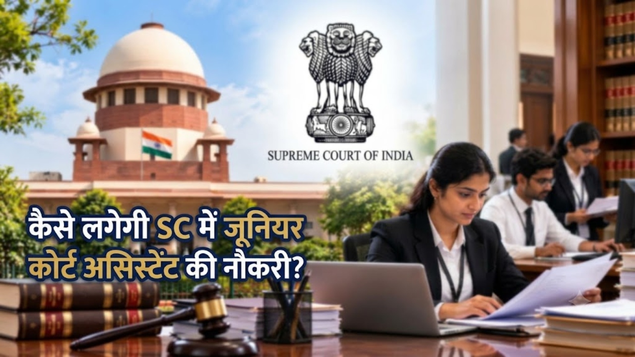 SCI Recruitment 2026: सुप्रीम कोर्ट में जूनियर असिस्टेंट बनने के लिए क्या करना होगा? SC में निकली 250 भर्तियां SCI Recruitment 2026: सुप्रीम कोर्ट में जूनियर असिस्टेंट बनने के लिए क्या करना होगा? SC में निकली 250 भर्तियां