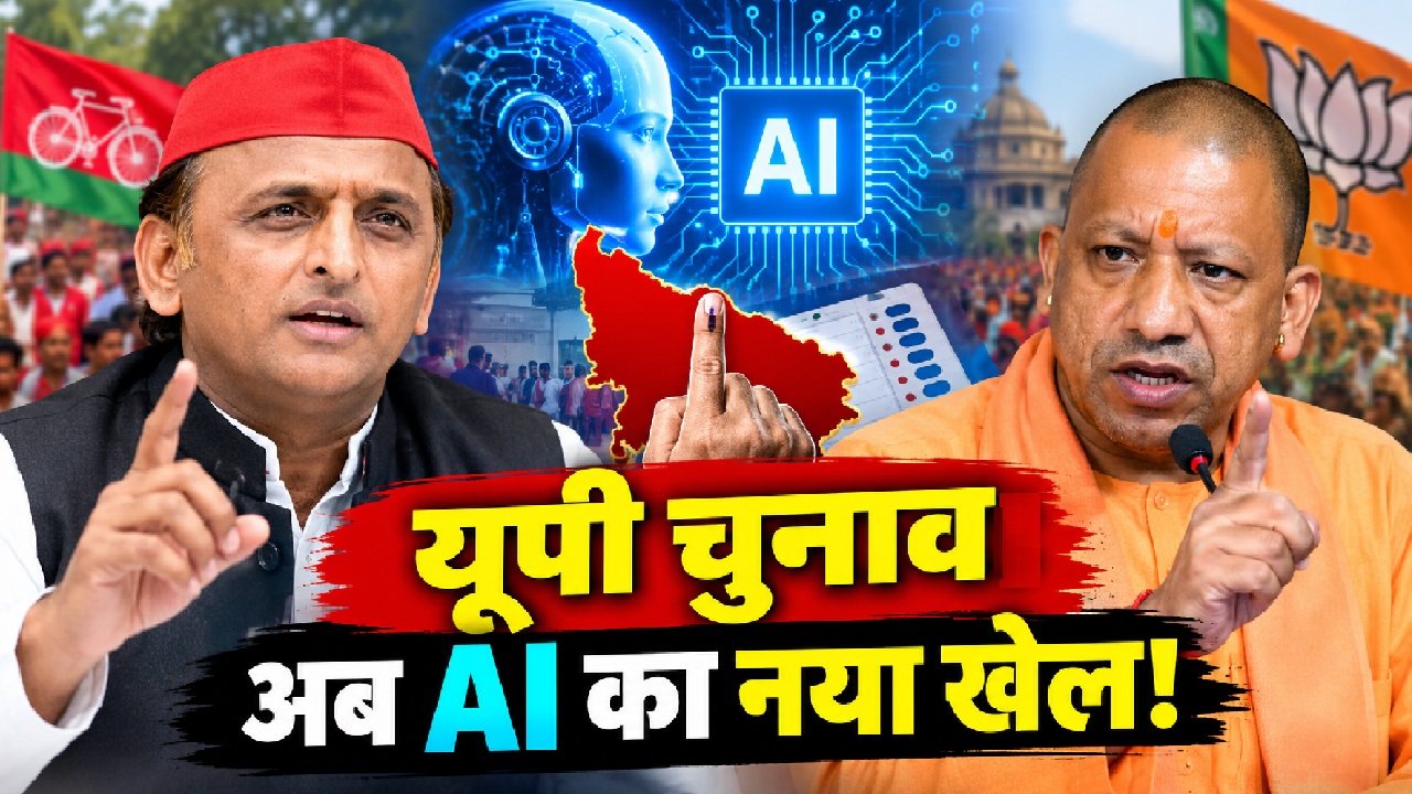 असली चेहरे, नकली किरदार: अब यूपी की राजनीति में 'AI' बना नया चुनावी हथियार, जानिए कैसे SP-BJP के बीच गहराया डिजिटल घमासान? असली चेहरे, नकली किरदार: अब यूपी की राजनीति में 'AI' बना नया चुनावी हथियार, जानिए कैसे SP-BJP के बीच गहराया डिजिटल घमासान?