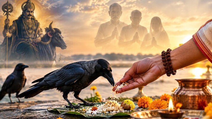 कौवे को खाना खिलाए बिना क्यों अधूरा है श्राद्ध? जानिए यमराज और पितरों से जुड़ा ये खास कनेक्शन