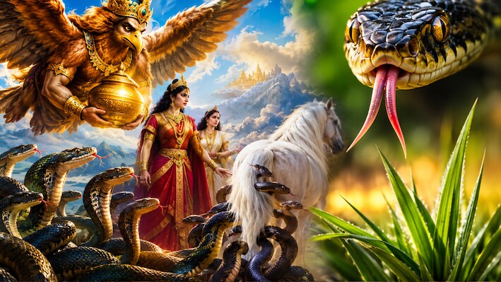 सांपों की जीभ दो हिस्सों में क्यों बंटी होती है? जानिए महाभारत की ये बेहद दिलचस्प कथा