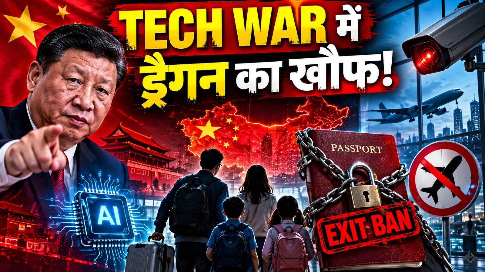 AI के नाम पर चीन में 'इमरजेंसी'... अब टेक दिग्गज परिवारों पर भी Xi Jinping का पहरा! थोपा 'डिजिटल हाउस अरेस्ट' AI के नाम पर चीन में 'इमरजेंसी'... अब टेक दिग्गज परिवारों पर भी Xi Jinping का पहरा! थोपा 'डिजिटल हाउस अरेस्ट'
