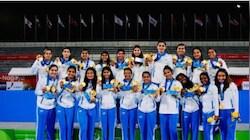 एशियन गेम्स में भारतीय महिला हॉकी टीम ने जीता गोल्ड: झारखंड की 4 बेटियों ने बढ़ाया देश का मान