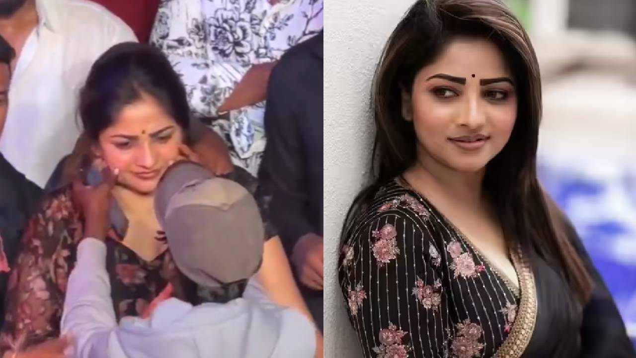 रचिता राम के बर्थडे पर फैन ने खींचे गाल, इंटरनेट पर वीडियो वायरल, एक्ट्रेस ने किया फैन का सपोर्ट रचिता राम के बर्थडे पर फैन ने खींचे गाल, इंटरनेट पर वीडियो वायरल, एक्ट्रेस ने किया फैन का सपोर्ट