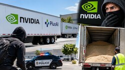 Nvidia का Logo देखकर चोरों के उड़ गए होश! करोड़ों के लालच में चुराया ट्रक, खोला तो अंदर निकला ऐसा ‘खजाना’ कि सिर पकड़ लिया