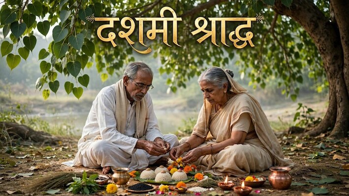 Dashami Shradh Paksha 2026: अश्वमेध यज्ञ के जितना मिलता है दशमी श्राद्ध का फल, जानिए तर्पण मुहूर्त और विधि