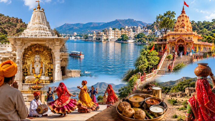 सिर्फ झीलें ही नहीं, आस्था का बड़ा केंद्र है उदयपुर; जानिए ऋषभदेव और ईडाना माता मंदिर की खासियत