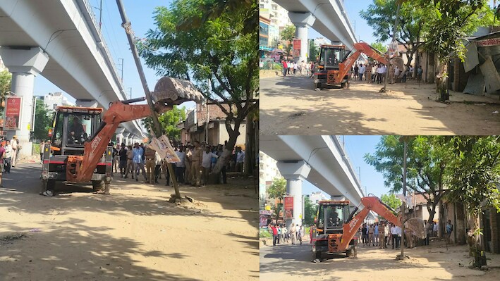 बुलडोजर की गड़गड़ाहट से कांपा जयपुर: एक झटके में जमींदोज होने जा रहे हैं 244 अवैध निर्माण, भारी पुलिस बल तैनात