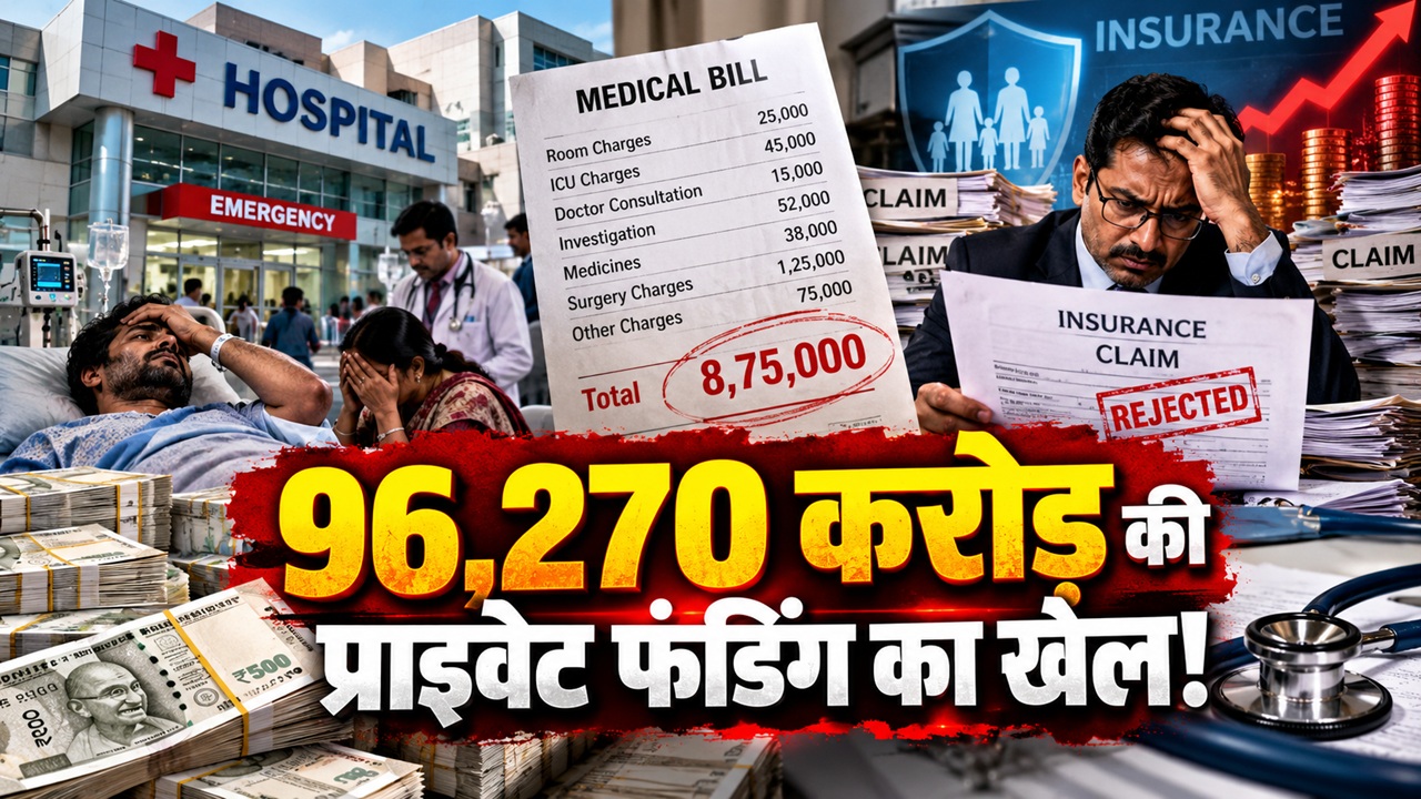 विदेशी पैसों का अस्पतालों में बोलबाला: कैसे भारी-भरकम बिलों से मरीजों का निकला दिवाला, सामने आई अंदर की कहानी विदेशी पैसों का अस्पतालों में बोलबाला: कैसे भारी-भरकम बिलों से मरीजों का निकला दिवाला, सामने आई अंदर की कहानी