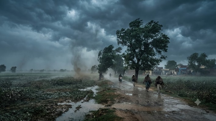 Haryana में 7 अक्टूबर से इतने दिन तक तेज आंधी-बारिश का अलर्ट, गिरेगा तापमान; जानें IMD का नया अपडेट