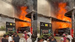 फिल्म सिटी में 'पति पत्नी और पंगा 2' के सेट पर आग, हसल-5 तक पहुंची लपटें; टला बड़ा हादसा