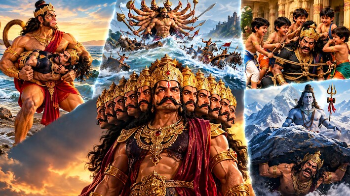 इनके सामने बच्चों का खिलौना बन गया था रावण: जानिए कौन थे वो 4 महाबली, जिन्होंने श्रीराम से पहले चटाई थी लंकापति को धूल