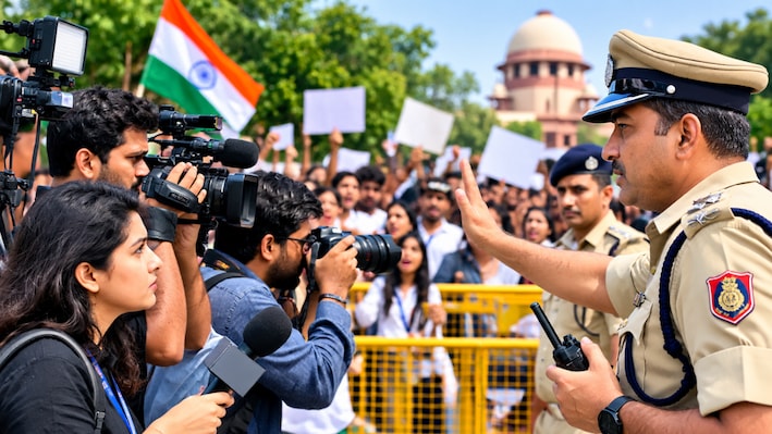 Delhi Protest कवर कर रहे हैं पत्रकारों के लिए पुलिस ने जारी की गाइडलाइन, जानें क्या हैं निर्देश