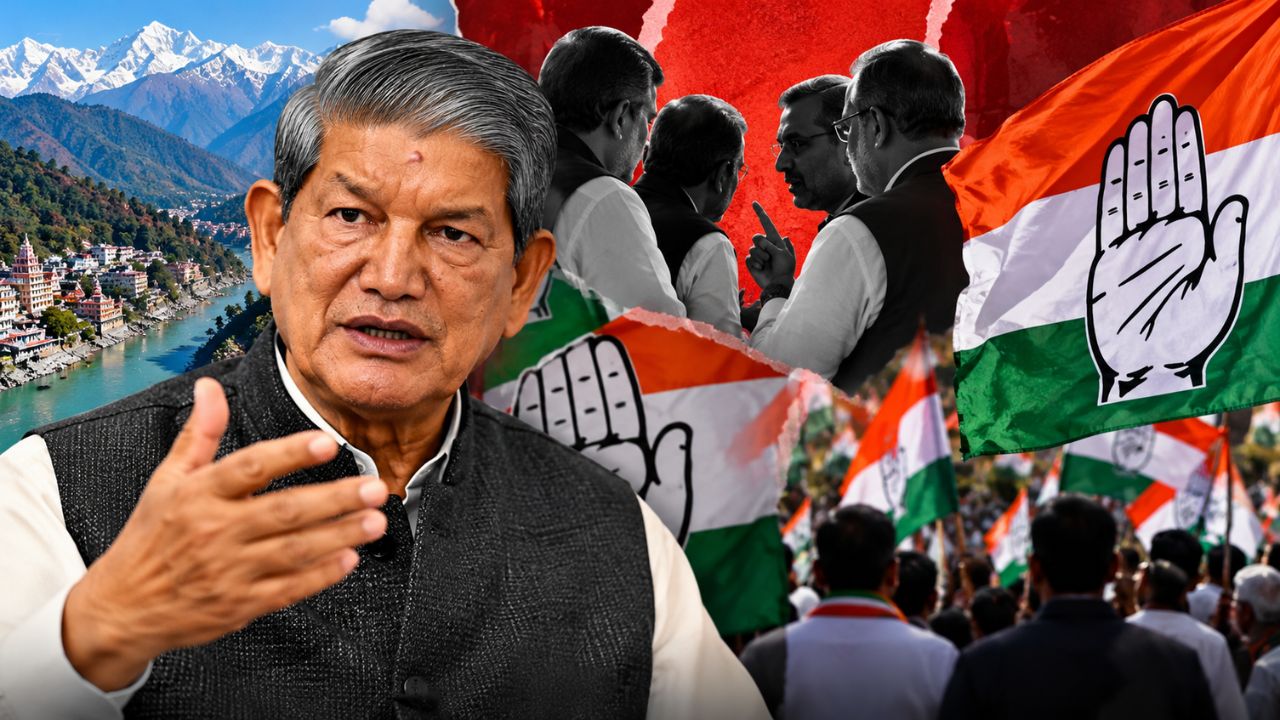 उत्तराखंड कांग्रेस में ‘मैं’ बनाम ‘हम’ की लड़ाई: पार्टी से अलग हटकर यात्रा कर रहे हरीश रावत; हाईकमान बोला- बर्दाश्त नहीं करेंगे उत्तराखंड कांग्रेस में ‘मैं’ बनाम ‘हम’ की लड़ाई: पार्टी से अलग हटकर यात्रा कर रहे हरीश रावत; हाईकमान बोला- बर्दाश्त नहीं करेंगे