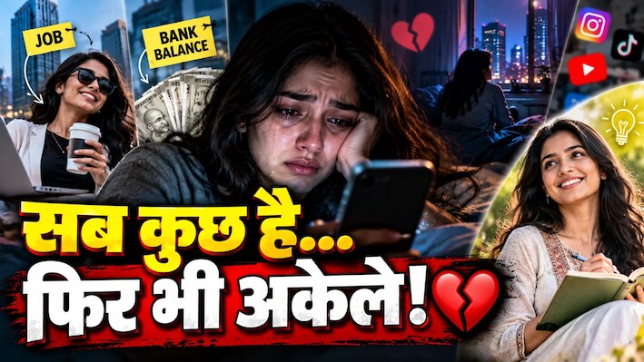 Gen Z के पास नौकरी है, बैंक बैलेंस है... लेकिन फिर भी है अकेलापन! क्यों स्क्रीन के पीछे रो रही है आज की पीढ़ी? इस 'देसी' लड़की ने ढूंढ निकाला इलाज